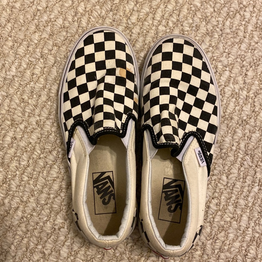 Womens Checkered Vans